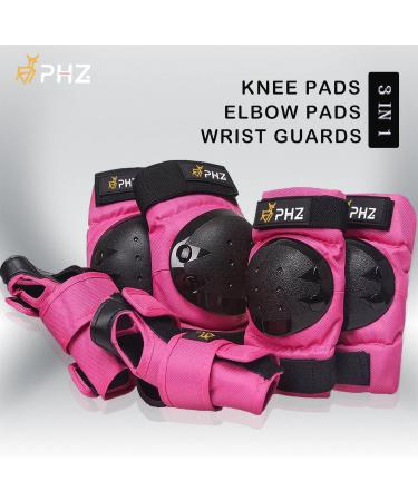 Adjustable Kids/Adults Bike Helmet & Protective Gear Set - Pink Child (Small) | For Scooter, Skateboarding, Biking, Roller Skating | Toddler to Adult Sizes - Buy Online on GoSupps.com