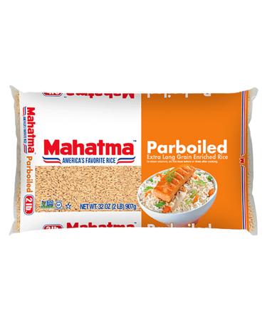 Mahatma Extra Long Grain Enriched Parboiled Rice/Gold Rice, Extra Long Grain Rice Bulk Bag, 32-Ounce Rice Bag