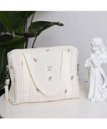 Stylish Large Capacity Cotton Travel Wrap Diaper Bag - Perfect for Newborns Strollers & Essentials | New Momentary #03 - Buy Online on GoSupps.com