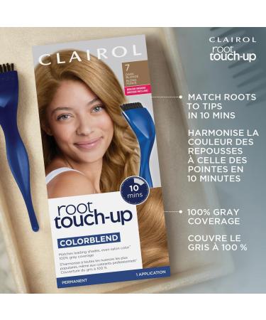 Clairol Root Touch-Up Permanent Hair Dye 7 Dark Blonde Hair Color 1 Count Dark Blonde - 7 - Buy Online on GoSupps.com