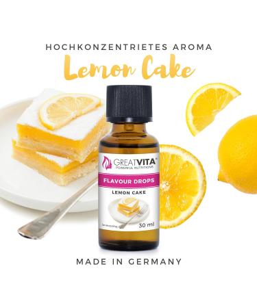 GreatVita Flavour Drops Set of 3 (Cherry Strawberry Cheesecake Lemon Cake) - Buy Online on GoSupps.com