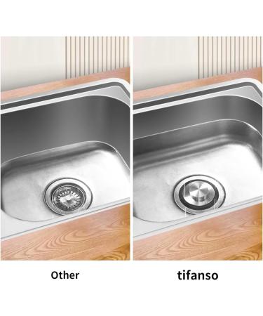 Convenient Sink Stopper Plug Easy To UseKitchen Sink Stopper Strainer Garbage Disposal Plug Stainless Steel Drain Stopper - Buy Online on GoSupps.com