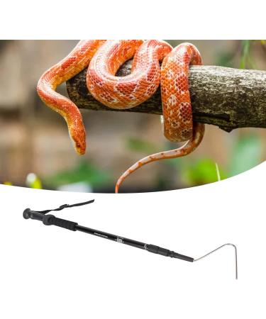Bewinner Stainless Steel Extensible Snake Hook - Portable Reptile Catcher Stick for Safe Handling and Retrieval - Rattlesnake Grabber Tool - Buy Online on GoSupps.com