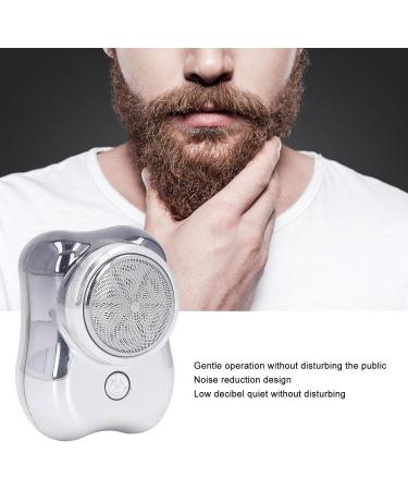 Buy Mini Portable Electric Beard Clipper - Fast Charging Trimmer with Cleaning Brush (Gradient Black) | Shop Internationally - Buy Online on GoSupps.com