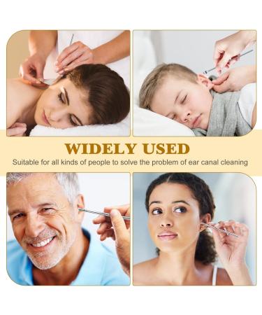 Ear Cleaner 6PCS Earwax Cleaner Tool Set with Pu Leather Case Portable Ear Wax Removal Candles Satinless Steel 360 Spiral Ear Cleaning Kit Earwax Removal Tool (2Set A) - Buy Online on GoSupps.com