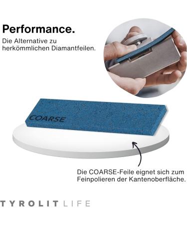 Tyrolit Life Premium Elastic File Set - Ski & Snowboard Edge Grinder for Perfect Tuning - Buy Online on GoSupps.com