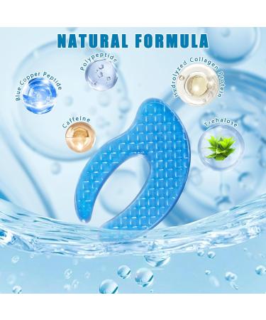 Blue Copper Peptide Under Eye Patches Reduce Dark Circles Puffiness & Wrinkles | 5 Pairs | International Shipping - Buy Online on GoSupps.com