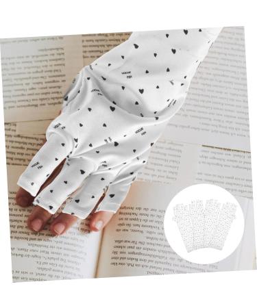 minkissy 10 Pairs Nail Gloves Uv Gloves Manicure Gloves Sun Gloves Gloves Gel Nails Gloves Fingerless Anti Uv Glove Fingerless Uv Protection Gloves Uv Prevention Gloves Anti-uv - Buy Online on GoSupps.com