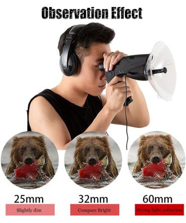 Parabolic Sound Collecting Dish Bionic Ear Mobile Device Sound Amplifier Ear Bionic and Birds Observing Telescope Nature Observing and Listening Digital Device - Buy Online on GoSupps.com