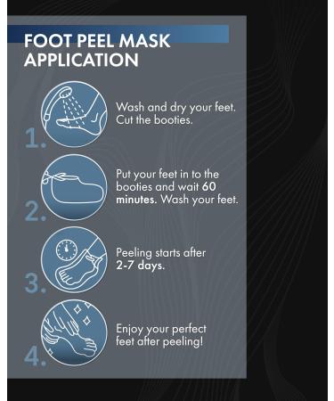 Shop Corn Skin Socks | Effective Corneal Removal Foot Mask | Baby Foot Peel Socks - Extra Long (Up to Size 47) - Buy Online on GoSupps.com