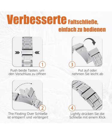 Buy Jeracol Men's Titanium Steel Magnetic Bracelet - 3500 Gauss Healing Adjustable Wristband with Distance Tool & Gift Box - Perfect Jewelry Gift - Buy Online on GoSupps.com
