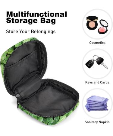 Anna Cowper Shamrock Sanitary Napkin Storage Bag - Feminine Menstrual Cup Pouch - Nursing Pad Holder - Tampon Bags - Portable Period Bag for Women and Teen Girls - 1Pcs Multi-colored - 15 - Buy Online on GoSupps.com