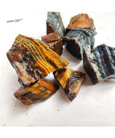 100g Natural Golden Blue Tiger Eye Stone Rough Stone Eagle Eye Stone Home Decoration Ornament Stone Making Jewelry ZJGIDTEM (Color : Mixed Color Size : 100g) 100g Mixed Color - Buy Online on GoSupps.com