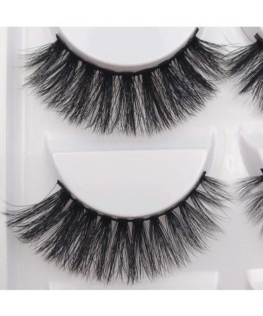 Shop Premium 5 Pairs Imitation Mink Hair False Eyelashes Curly & Reusable Styles for Stunning Looks - Buy Online on GoSupps.com