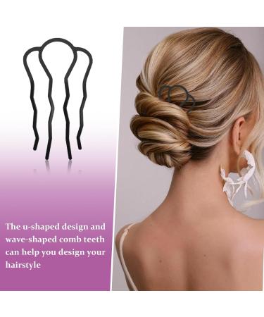 6 PCS U-Shaped Metal Hair Pins for Updos - Perfect Bun & Hair Accessories for Thick & Fine Hair - Buy Online on GoSupps.com