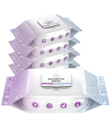 Antibacterial Hand & Body Sanitizing Large Bathing Wipes Alcohol Free Disposable Antiseptic Adult Sponge Bath Cleansing Wipes - No Shower or Rinse - Bedridden Elderly Post Surgery Gym (300 Wipes (5 packs of 60)) 60 Count (Pack of 5) - Buy Online on GoSupps.com