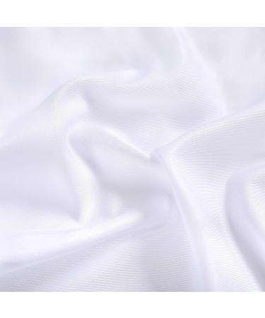 White Round Backdrop Cover 7.2x7.2ft White Circle Birthday Photo Photography Background for Party Baby Shower Wedding Decorations 7.2x7.2ft-Diameter White - Buy Online on GoSupps.com