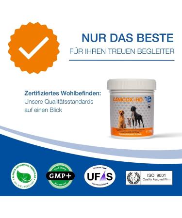 Nutrilabs Canicox HD Journey Tablets for Dogs - 50 Pieces with MSM Chondroitin Hyaluronic Acid & Glucosamine - Healthy Dietary Chews for Joint Support - Buy Online on GoSupps.com