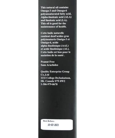 Caqlt Flaxseed Oil 500 ml - Buy Online on GoSupps.com