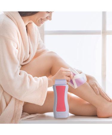 Tobcharm Roll On Wax Kit | Professional Hair Removal Wax Roller with Portable Warmer and Soft Wax Cartridge | 50 Strips Included | At-Home Waxing Kit for Women and Men - Buy Online on GoSupps.com