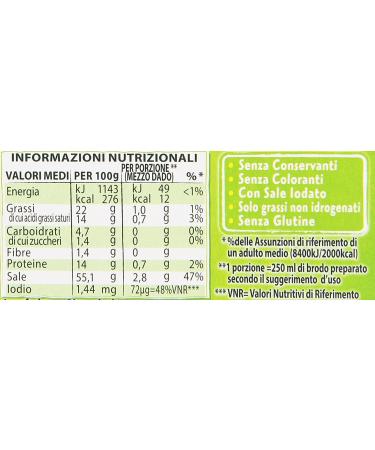  Italian Gourmet E.R. Star il Mio Dado 3-pack of vegetables with 9 preservative-free lactose-free and gluten-free vegetables + 400g Italian gourmet polpa - Buy Online on GoSupps.com