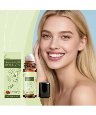 Natural Hair Growth Oil 30ml Anti-Hair Loss Treatment Roll-On Scalp Oil - Scalp Relief Roll-On Solution | For Women and Men with Straight Damaged Thinning and Dry Hair - Buy Online on GoSupps.com