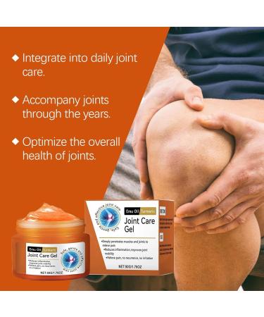 Natural Body Soothing Gel 50g Muscle Relief Non Sticky Fast Absorbing 169 x 224 inch Hydrating Body Cream for Middle Aged Parently Athletes and Active Adults - Buy Online on GoSupps.com