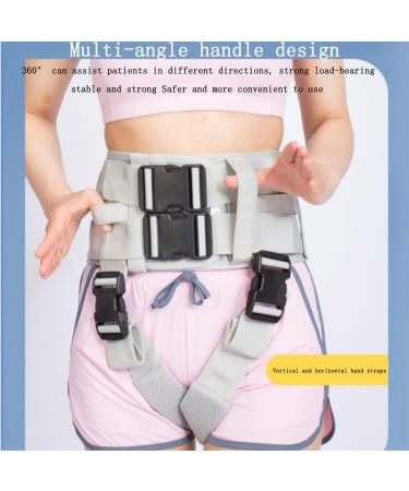 ICEMOB Transfer Belt with Leg Loops Gait Belt for Elderly Patient Lift Sling Breathable Mesh Cloth Standing Assistance Belt Quick Release Locking Buckle Easy to Clean Small - Buy Online on GoSupps.com