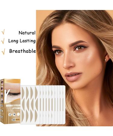 Eyelid Tape for Hooded Eyes 480 pcs Double Eyelid Stickers for Droopy & Uneven Invisible Eyelid Lift Strips Eyelid Lift Strips Lids by Design Eyelid Strips Waterproof & Sweat Resistant Eye Lift - Buy Online on GoSupps.com