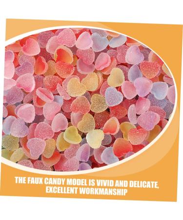 Toyvian 50pcs Simulation Gummies Models Candies DIY Soft Candy Small Fake Soft Candy Earrings Accessories 1 - Buy Online on GoSupps.com