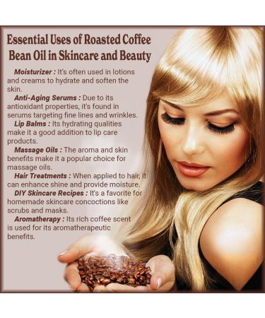 Natural Born Oils Roasted Coffee Bean Oil 1 Gallon Organic Cold-Pressed Nutrient-Dense Intense Skin Hydration Hair Strengthener - Buy Online on GoSupps.com