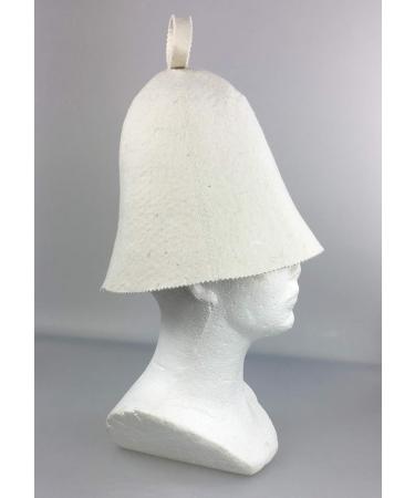 GMMH Sauna Hat - 100% Cotton Felt Cap for Ultimate Sauna Experience | International Shipping - Buy Online on GoSupps.com