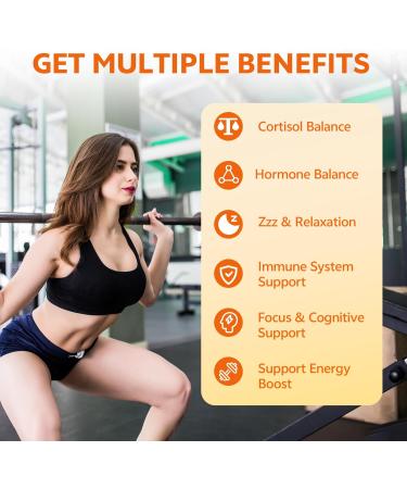 15-in-1 Cortisol Gummies Cortisol Supplements with Magnesium Glycinate Ashwagandha Rhodiola Rose and L-theanine Complex for Relaxation Zzz Support and Cortisol Levels Orange Flavor 60 Count 60 Count (Pack of 1) - Buy Online on GoSupps.com
