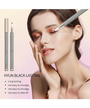 Dual-tip Lower Eyelash Pencil 3 in 1 Waterproof Liquid Eyebrow Pencil Lying Silkworm Pen Quick-drying Slim Eyeliner with Micro-forked Tip (Mix) - Buy Online on GoSupps.com
