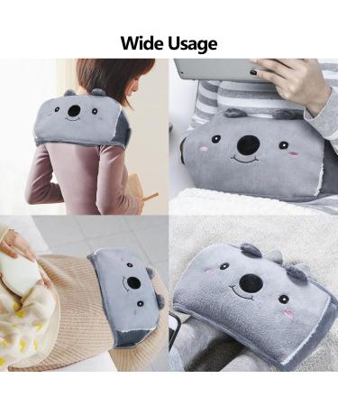 Tarkdak Koala Cozy Hot Water Bottle 1L - Soft Heating Belt with Fluffy Cover for Kids & Adults - Ideal for Pain Relief & Comfort - Buy Online on GoSupps.com