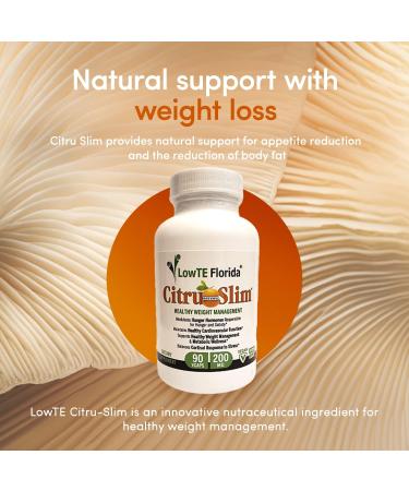 Citru Slim 200 mg - 90 Capsules | Appetite Control Energy Boost & Metabolism Support | 30-Day Supply - International Shipping Available - Buy Online on GoSupps.com