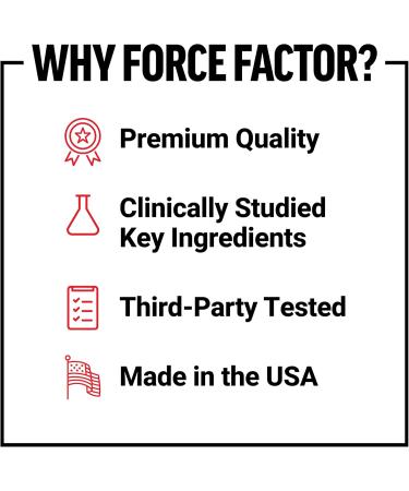 Force Factor Creatine Monohydrate 5g Micronized Creatine Powder for Muscle Strength Performance Recovery and Cognitive Support On The Go Single Serve Travel Packs Unflavored 30 Packets - Buy Online on GoSupps.com