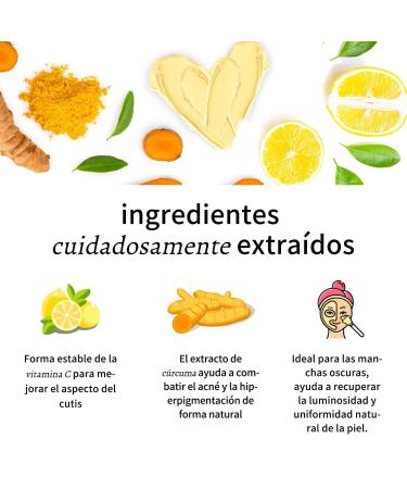 ANAI RUI Turmeric Clay Face Mask with Vitamin C & Aloe - Acne & Dark Spots Treatment, 4.23 oz - Buy Online on GoSupps.com