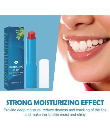 2024 Tinted Lip Balm Nutritious Moisturizing Lip Balm Long Lasting Waterproof Hydrating Lip Gloss Natural Ingredients Moisturizing Lip Tint for Dry Chapped Lips - Buy Online on GoSupps.com