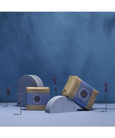 L'Occitane Lavender Soap 8.8 oz - Gentle Vegetable-Based Formula - Buy Online on GoSupps.com