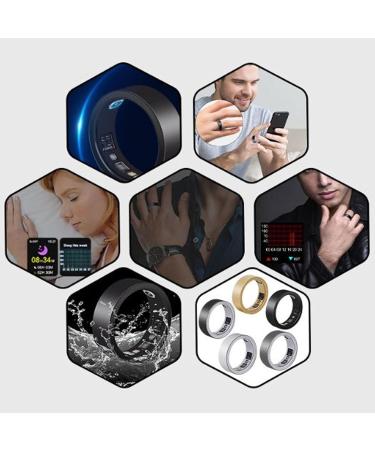 Sport Smart Ring - Real-Time Health Monitoring Dustproof Sleep Tracker for Women Size 20 (19.8mm) - Buy Online on GoSupps.com