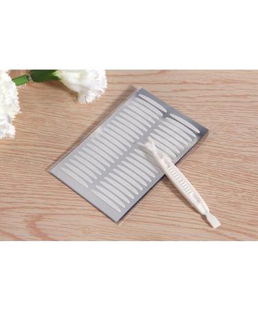 100 Pairs Moon Shaped Natural Eyelid Tape Strips - Instant Eye Lift Stickers | 200PCs Gabel Adhesive for International Shipping - Buy Online on GoSupps.com