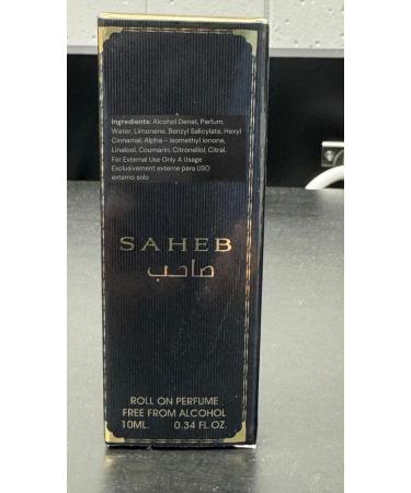 Ard Al Zaafaran Perfumes Saheb Roll-On Perfume Oil - CPO 10ML (0.34OZ) by Ard Al Zaafaran | Long Lasting Miniature Perfume Oil For Men & Women. - Buy Online on GoSupps.com