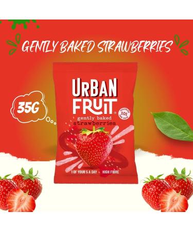 Urban Fruit Dried Fruit Pouch Pick N Mix - Choose From 3+ Flavours | Mango Pineapple Strawberries Coconut Chips - Pack of 4 - Buy Online on GoSupps.com
