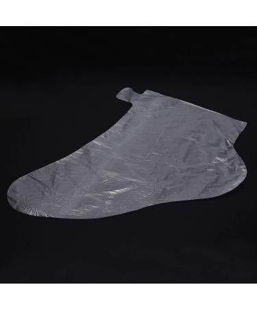 Shop 200 Pieces Transparent Plastic Ankle Boots - Thermal Insulation Foot Covers for Paraffin Wax Spa Pedicures | International Shipping Available - Buy Online on GoSupps.com