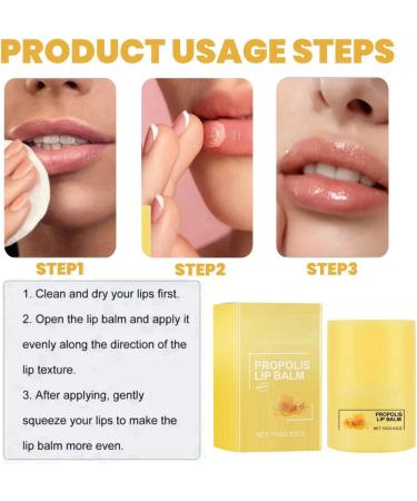 Honey Lip Butter Propolis Lip Cerin Honey Bee Lip Butter Lip Balm Stick Scented Lip Balm Hydrating Overnight Lip Balm & Mask Lipstick Deeply Nourishes and Softens Lip Lip Moisturizer Honey Lip Balm - Buy Online on GoSupps.com
