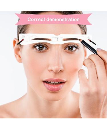 Reusable Eyebrow Stencils 12 Styles with Head-Wear Strap for Women | Eyebrow Shaper Kit Template (Stencil Kit) - Buy Online on GoSupps.com