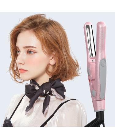 DAN Mini Flat Iron for Short Hair | Dual Voltage Travel Straightener with U-Shaped Design Plates | 30s Fast Heating - Buy Online on GoSupps.com