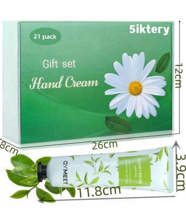 21 Pack Hand Cream Gift Set Gentle Hand Cream Lotion with Natural Plant Flower Fruit Flavour for Self Sensitive Skin Extra Moisturising Cream for Outdoor Use Travel Size - Buy Online on GoSupps.com