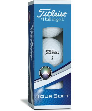 Title: Titleist Tour Soft Golf Balls - White (12 Pack) - Buy Online on GoSupps.com